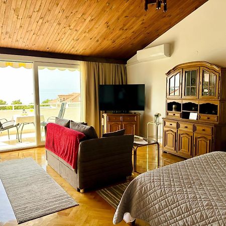 Penthouse Studio With Sea View Makarska Buitenkant foto