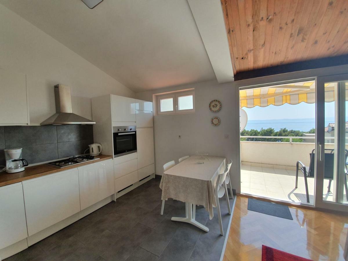 Penthouse Studio With Sea View Makarska Buitenkant foto